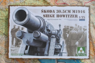 Takom 2011 SKODA 30.5cm M1916 SIEGE HOWITZER